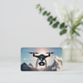 UAV-Pilotprogramm für berufliche Drohne Visitenkarte (Stehend Vorderseite)