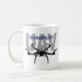UAV Quadpilot Quadcopter Pilot Kaffeetasse (Links)