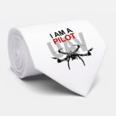 UAV Quadpilot Quadcopter Pilot Krawatte (Gerollt)