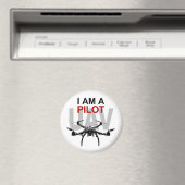 UAV Quadpilot Quadcopter Pilot Magnet (In Situ (Geschirrspüler))