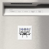 UAV Quadpilot Quadcopter Pilot Magnet (In Situ (Geschirrspüler))