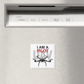 UAV Quadpilot Quadcopter Pilot Magnet (In Situ (Geschirrspüler))