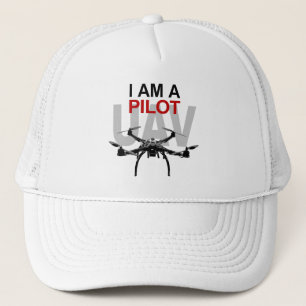 UAV Quadpilot Quadcopter Pilot Truckerkappe