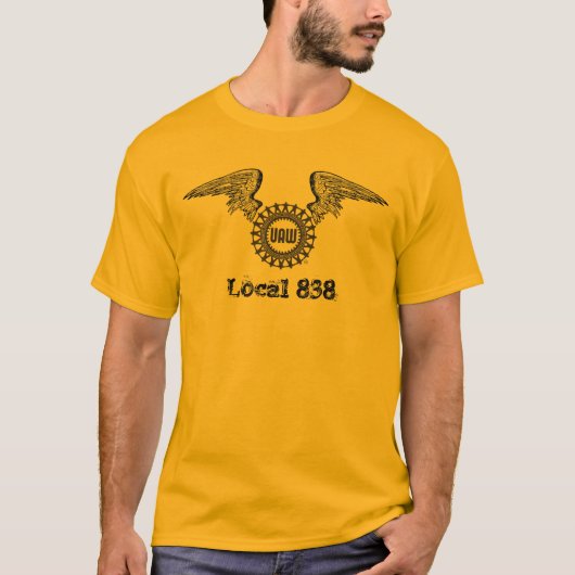 Uaw-Flügel - besonders angefertigt T-Shirt (Vorderseite)