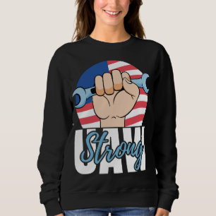 UAW Strike Red T-Shirt United Auto Workers Picket  Sweatshirt