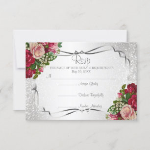 UAWG 25. silberner Jahrestag RSVP Karte