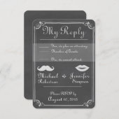 UAWG altmodisch RSVP Karte (Vorne/Hinten)