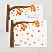 UAwg / Antwort auf herbstfallende Blätter (Vorne/Hinten)