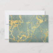 UAWG aus aquamarinem und Goldmarmor Bitte beantwor (Rückseite)