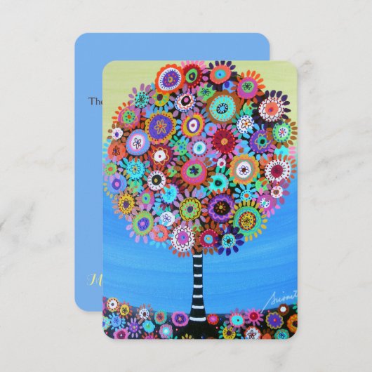 UAWG Bar Bat B'nai B'not Mitzvah Response Card RSVP Karte (Vorne/Hinten)