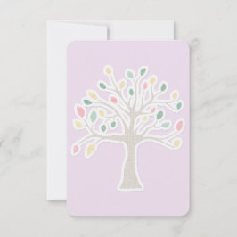 UAWG Bar Bat Mitzvah Antwortkarte RSVP Karte