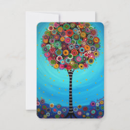 UAWG Bar Bat Mitzvah Antwortkarte RSVP Karte