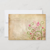 UAWG Bar Bat Mitzvah RSVP Karte (Rückseite)