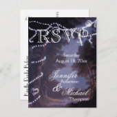 UAWG - Baumleuchten Einladungspostkarte (Vorne/Hinten)