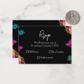 UAWG Black Theme Mitteilungskarte (Vorderseite/Rückseite Beispiel)