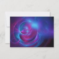 UAWG Blue Violet und Pink Kosmisches Wirbles Frakt