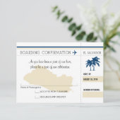 UAWG Boarding nach El Salvador Einladung (Stehend Vorderseite)