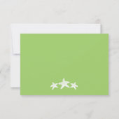 UAWG Boarding Pass auf JAMAICA RSVP Karte (Rückseite)