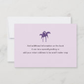 UAWG Boarding Pass auf JAMAICA RSVP Karte (Rückseite)