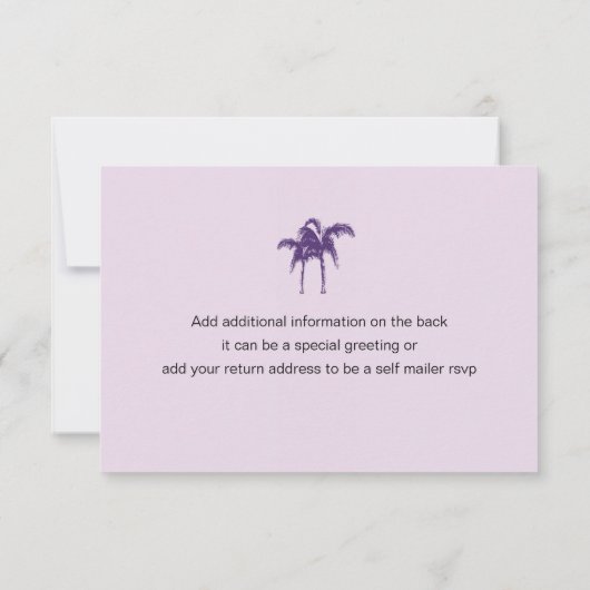 UAWG Boarding Pass auf JAMAICA RSVP Karte (Rückseite)