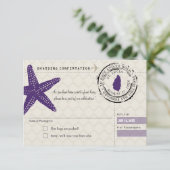 UAWG Boarding Pass auf St. Lucia Einladung (Stehend Vorderseite)