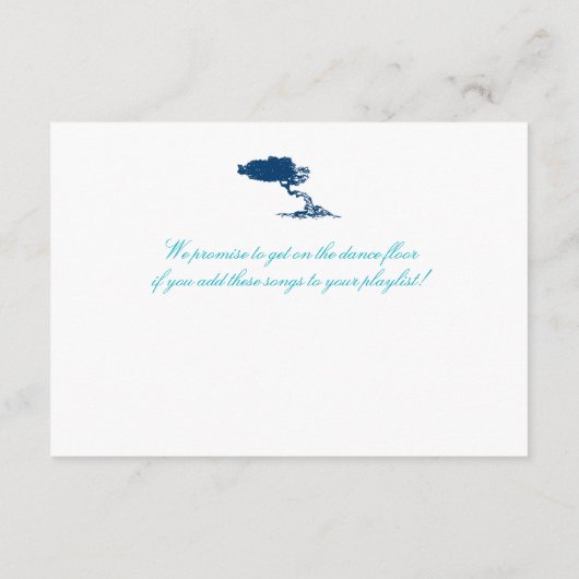 UAWG Boarding Pass to Aruba RSVP Karte (Rückseite)