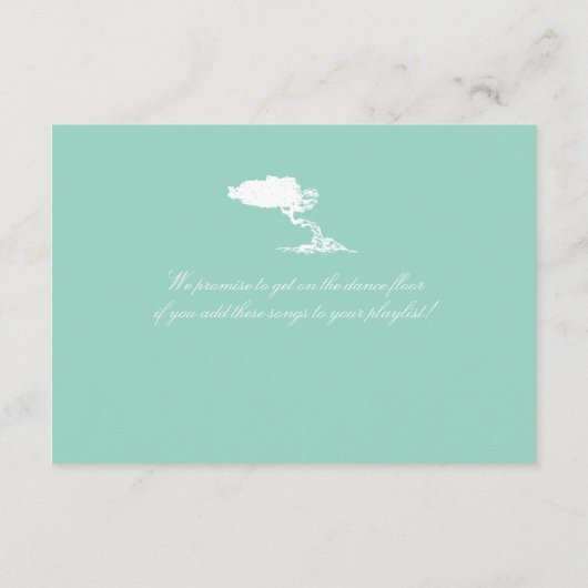 UAWG Boarding Pass to Aruba RSVP Karte (Rückseite)