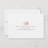 UAWG Boarding Pass Wedding RSVP Karte (Rückseite)
