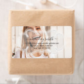 UAWG Bridal Sweet Monogram Custom Foto (Insitu)