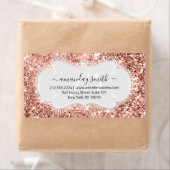 UAWG Bridal Sweet Monogram Wedding Glitzer Rose (Insitu)