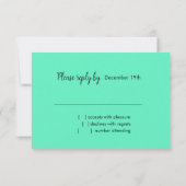 UAWG Butterfly Blau Gelb Farbe Einladung (Rückseite)