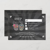 UAWG Chalk Hochzeit Rustikale Rose Cards für Zucke RSVP Karte (Vorne/Hinten)