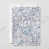 UAWG Classic Golden Lily Pastel Einladung (Rückseite)