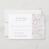 UAWG Classic Golden Lily Pastel Einladung (Vorderseite)