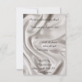 UAWG Cream Wedding Set Einladung (Rückseite)