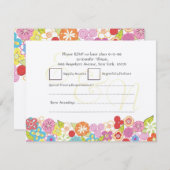 UAWG, das Sommer-Frühlings-Blumen Wedding ist Einladung (Vorne/Hinten)