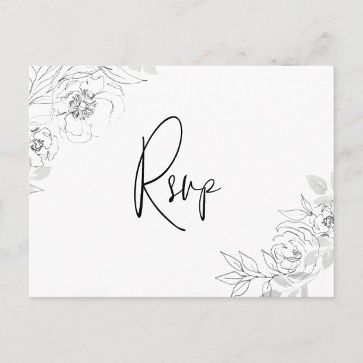 UAwg der botanischen Erinnerung Einladungspostkarte (Vorderseite)