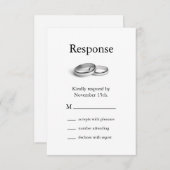 UAwg der Ewigkeit RSVP Karte (Vorne/Hinten)