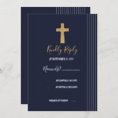 UAwg der Goldmedaille Einladung (Vorne/Hinten)