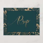 UAwg der grünen Erinnerung Einladungspostkarte (Vorderseite)