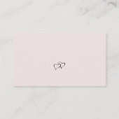 UAwg der Meeresgewässer schimmert Visitenkarte (Rückseite)