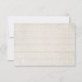 UAWG Desert Cactus succulent Modern Typografy RSVP Karte (Rückseite)