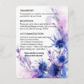 💍 UAWG + DETAILS Cornflower Reverie Begleitkarte (Rückseite)