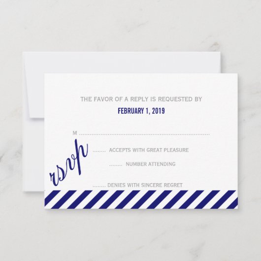 UAWG | diagonal RSVP Karte (Vorderseite)