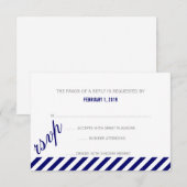 UAWG | diagonal RSVP Karte (Vorne/Hinten)