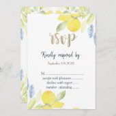 UAwg Einladung von Wasserfarben (Vorne/Hinten)