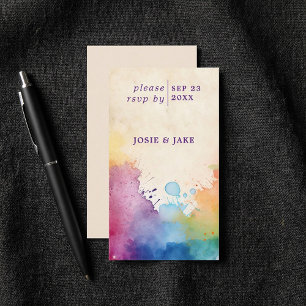 UAwg-Einschließkarte für helle Farbe Begleitkarte