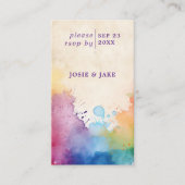 UAwg-Einschließkarte für helle Farbe Begleitkarte (Vorderseite)