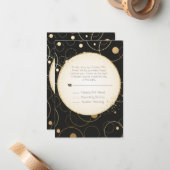 UAWG Elegante Abendessen Wählen Sie eine andere Op Mitteilungskarte (Vorderseite/Rückseite Beispiel)