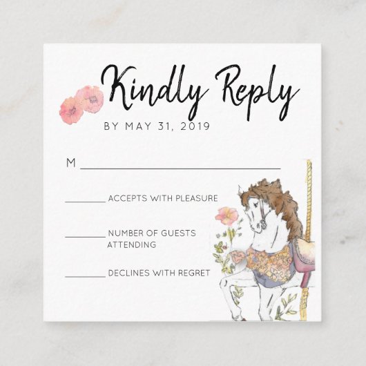 UAWG Enclosure - Handgeschriebenes Skript / Rosa B Begleitkarte (Rückseite)